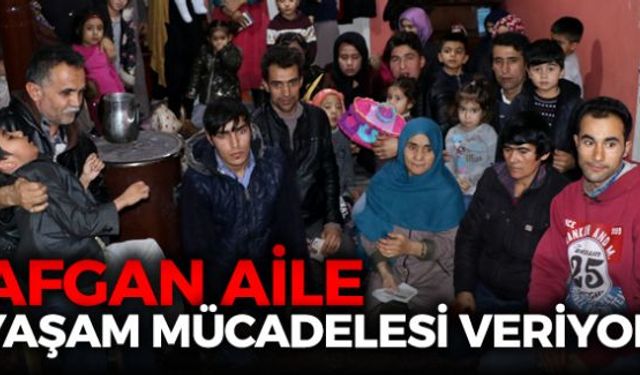 Ülkelerinde yaşanan savaşlardan kaçarak Türkiyeye sığınan Afgan uyruklu aileler yerleştikleri Karabükte hayat mücadelesi veriyor