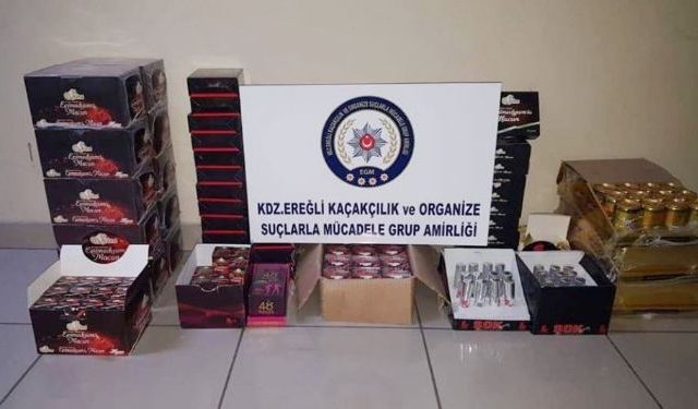 Zonguldakta 919 paket cinsel içerikli ürün ele geçirildi!..