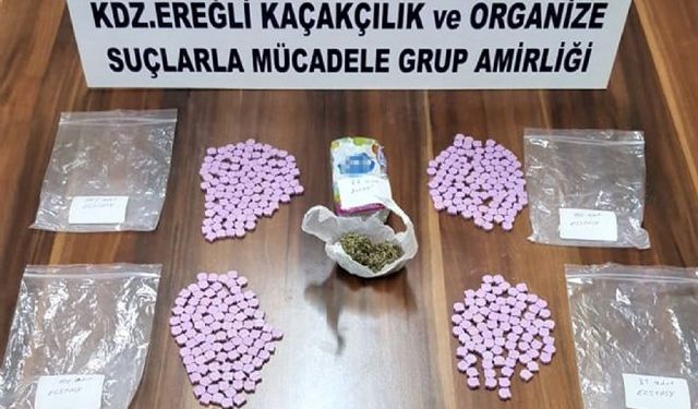 Ereğlide uyuşturucu operasyonu: 2 gözaltı!..