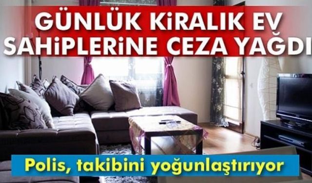 Zonguldak İl Emniyet Müdürlüğü ekipleri günlük kiralanan evlere yönelik evlere baskın yaptı