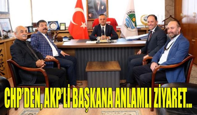 CHP Milletvekili Deniz Yavuzyılmaz, İl Başkanı Hakkı Güney, Merkez İlçe Başkanı Yusuf Mar ve Belediye Meclisi Grup Başkan Vekili Atınç Kayınova ile birlikte bugün Zonguldak Belediye Başkanı Selim Alanı makamında ziyaret etti