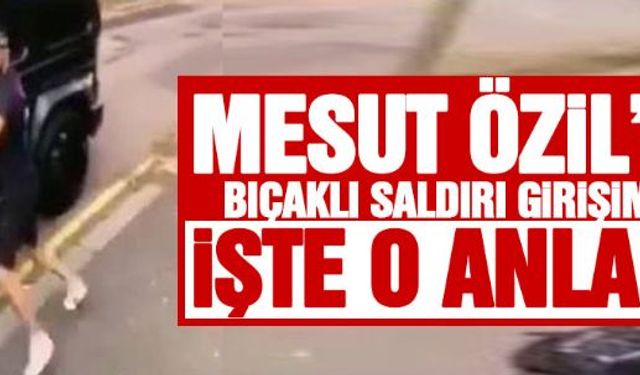 Arsenal'in yıldız oyuncusu Zonguldaklı Mesut Özil, Londra'da bıçaklı saldırıya uğradı