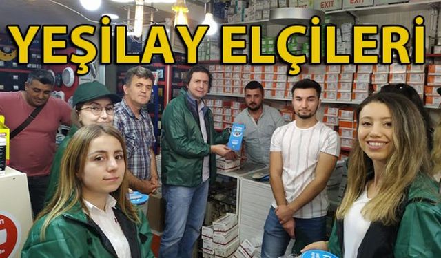 Yeşilay Cemiyeti Zonguldak Şubesi Türkiye Yeşilay Cemiyeti Genel Merkezi tarafından desteklenen  Yeşilay Elçileri  projesini  başlattı