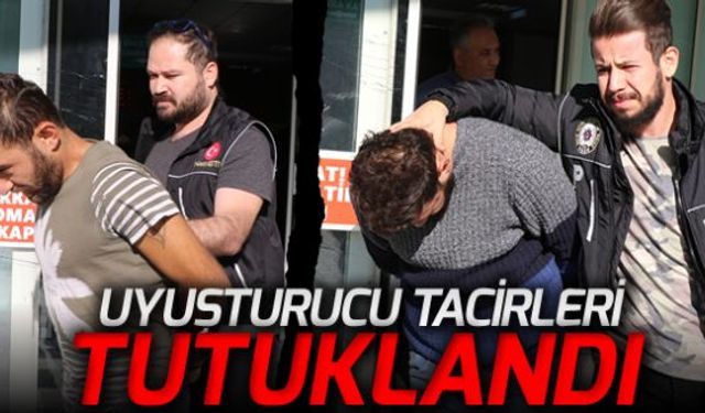 Karabüke uyuşturucu madde getirdiği tespit edilen 2 kişi polis ekipleri tarafından kıskıvrak yakalandı