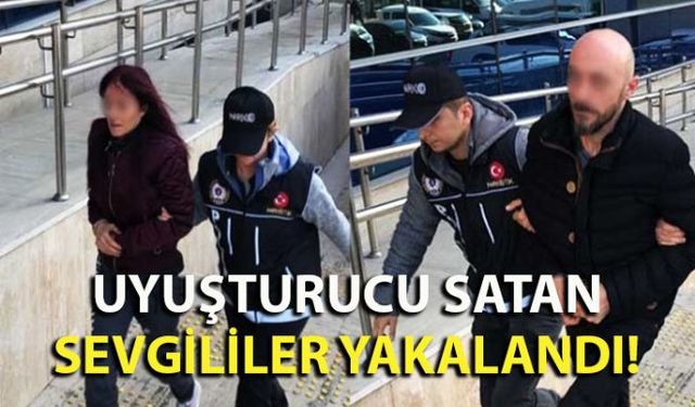 Zonguldakta üniversite öğrencilerinin yoğunlukta olduğu bölgede uyuşturucu yapan sevgililer polisin düzenlediği operasyonla gözaltına alındı