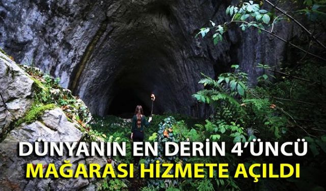 Bartın-Kastamonu sınırları içerisinde yer alan Küre Dağları Milli Parkındaki 250 metre derinliği ile dünyanın en derin 4'üncü mağarası olan Ilgarini Mağarası turizme kazandırıldı