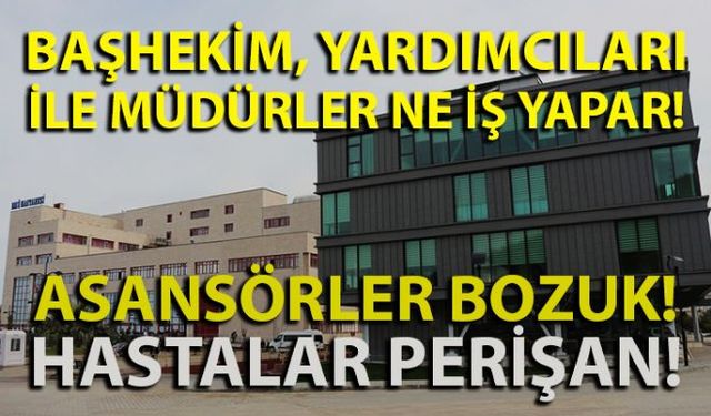 BEÜ Araştırma ve Uygulama Hastanesi'ndeki olumsuzluklar nedeniyle Ümit Çelik adlı vatandaş sosyal medya hesabından isyan etti