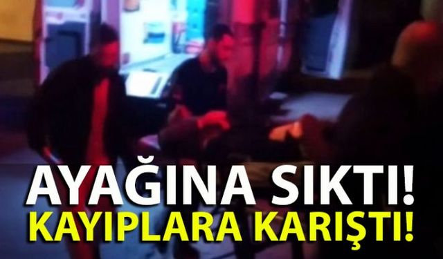 Zonguldak'ın Çatalağzı Beldesine bağlı Cumayanı Mahallesinde bir kişi ayağından silahla yaralandı