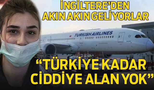 İngiltere ile uçuşların geçici süreyle durdurulmasının ardından yurda dönmek isteyen vatandaşlar, Türk Hava Yollarının düzenlediği iki ek seferle Londra'dan İstanbul'a geldi