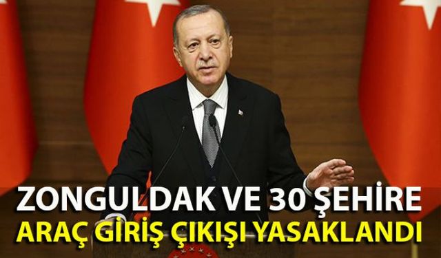 Cumhurbaşkanı Recep Tayyip Erdoğan koronavirüs tedbirleri kapsamında önemli açıklamalarda bulundu