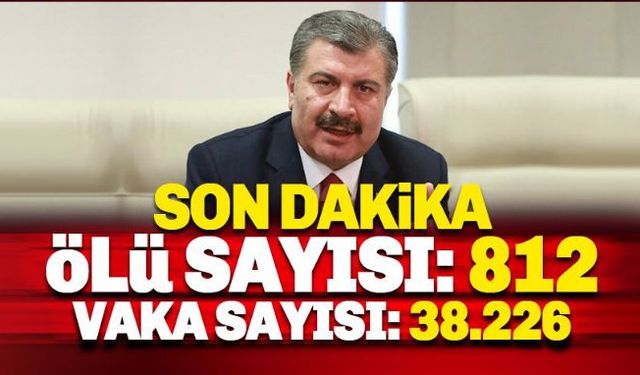 Son 24 saatte yeni vaka sayısı 4 bin 117, can kaybı 87 oldu