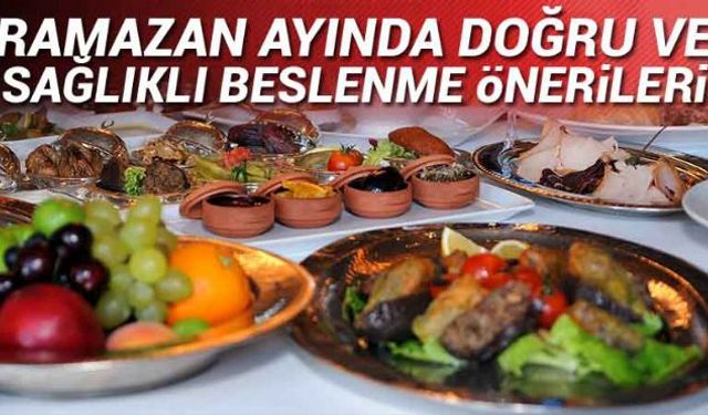 Zonguldak İl Sağlık Müdürlüğü'nde görevli Diyetisyen Miyase Koru, Ramazan ayında beslenmeye dikkat çekti