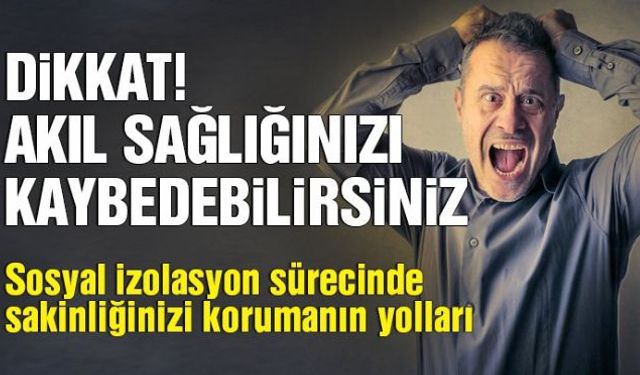 Sosyal İzolasyon sürecinde sağlığınızı korumanın yolları