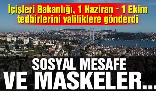 İçişleri Bakanlığı, 1 Haziran - 1 Ekim tarihleri arasında uygulanacak 'Yaz Mevsimi Trafik Tedbirleri' genelgesini 81 ilin valiliklerine gönderdi