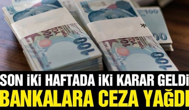 BDDK, bankalara son iki hafta içinde toplamda 127 milyon TL'lik ceza kesti