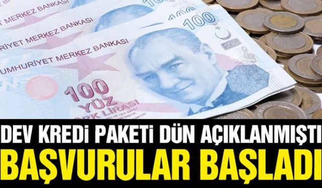 Ziraat Bankası, Vakıfbank ve Halkbank'ın dün açıkladığı konut kredisi kampanyasında başvurular bugün başladı