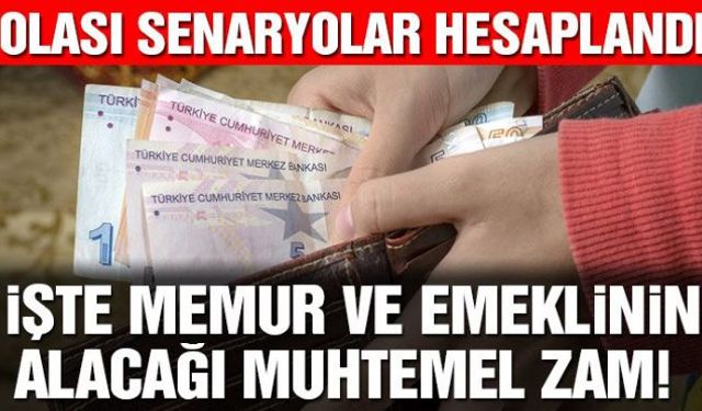 Corona virüsü salgınıyla gelen ekstra zamların altında ezilen emekliye mini zam, memur ve memur emeklilerine de mini zam farkı göründü