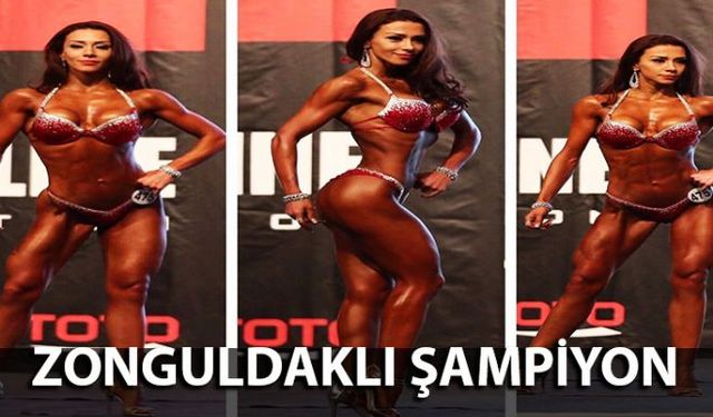 Aslen Zonguldak Ereğlili olan Simge Topçu Wellness fitness kategorisinde Türkiyeyi temsil eden ilk atlet oldu