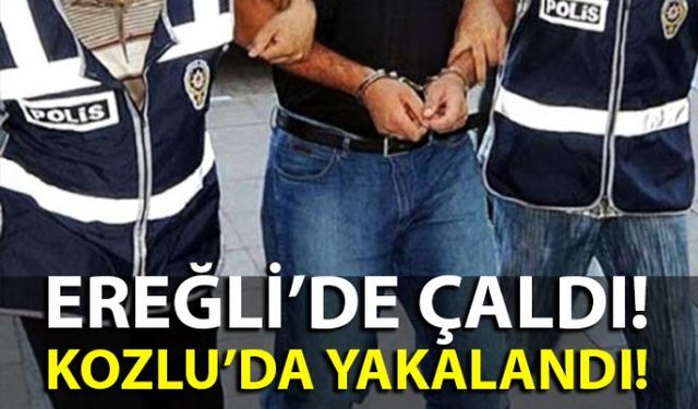 Zonguldakın  Ereğli ilçesine bağlı Gebe Köyünde bir vatandaşın evine hırsız girdi