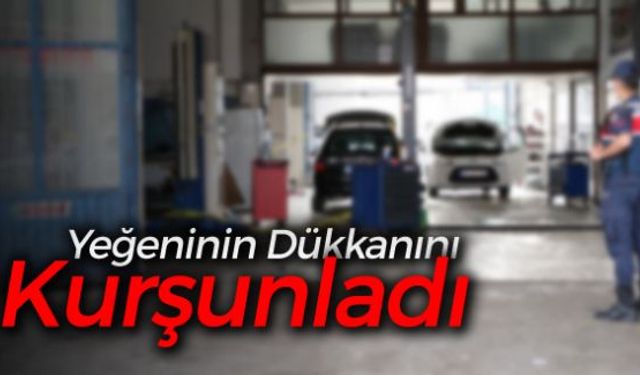 Bir iş yerinin kurşunlanmasına ilişkin 1 kişi gözaltına alındı