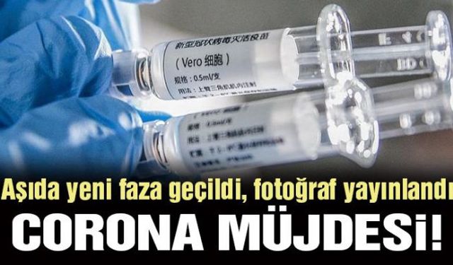 Dünya genelinde etkili olan corona virüsü pandemisi nedeniyle Covid-19 kaynaklı ölü sayısı ise 480 bine yaklaşırken, salgının ortaya çıktığı Çin'den 2'nci aşamaya geçildiği aşının ilk fotoğrafı servis edildi