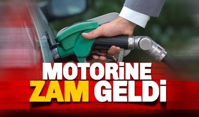 Bu gece yarısından itibaren geçerli olmak üzere motorinin litre fiyatına 10 kuruş zam geldi