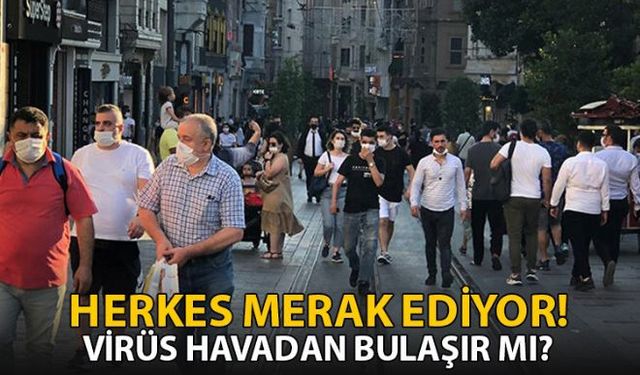 32 ülkeden 239 bilim insanı, Kovid-19a yol açan virüsün havadan bulaşma riski konusunda Dünya Sağlık Örgütüne mektup yazdı ve acilen önlem alınması gerektiğini vurguladı