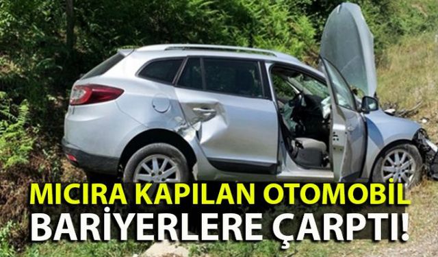 Zonguldak -Bartın Karayolu Akmanlar Köyü mevkiinde trafik kazası meydana geldi