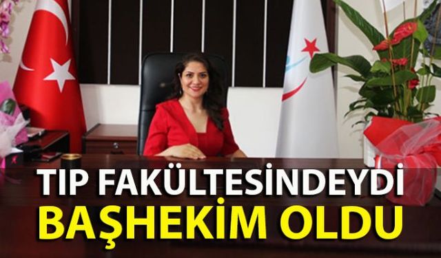 Başhekim olarak atanan ve daha öncede hastanede doktorluk yapan Kadın Doğum Uzmanı Rabia Başer Açıkgöz görevine başladı