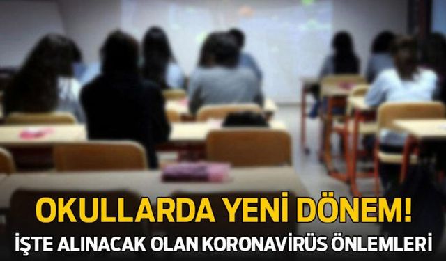 Milli Eğitim Bakanlığı tarafından alınan yeni kararlarla birlikte "Eğitim Kurumlarında Hijyen Şartlarının Geliştirilmesi ve Enfeksiyonu Önleme Kontrol Kılavuzu"nun uygulanmasına ilişkin açıklamalar bugün yapıldı