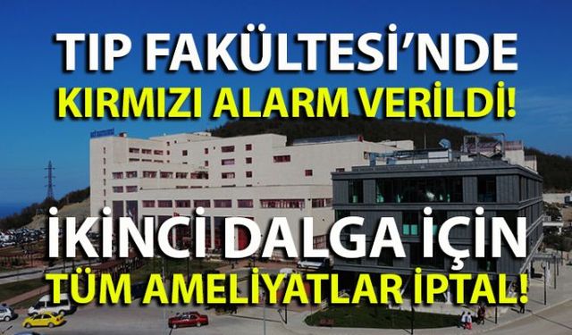 Coronavirüs salgınında ikinci dalga beklentisi nedeniyle Sağlık Bakanlığına bağlı tüm hastaneler ve Tıp Fakültesi Hastanelerinde kırmızı alarm verildi