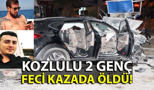 Kozlulu iki genç feci kazada hayatlarını kaybetti