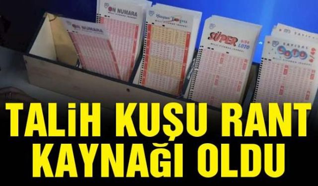 Milli Piyangoda oyunlara çok yüksek oranlı zamlar geldiği ve kurumun rant kaynağı olarak görüldüğü iddia edildi