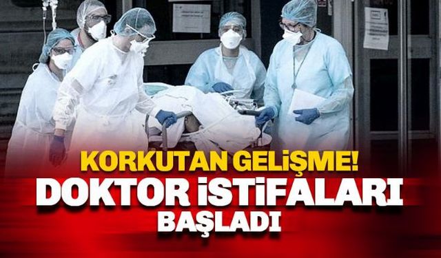 Bakanlığın açıkladığı korona virüs verileri üzerinden yapılan 'hatalı' mı eleştirileri gündemdeki yerini korurken, doktorlarla ilgili korkutan bir gelişme yaşandı