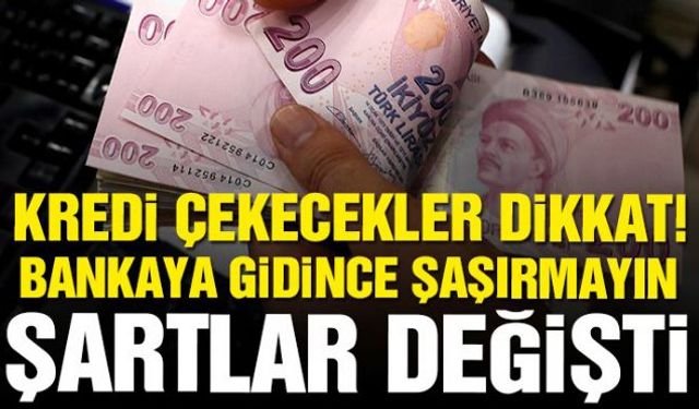 Kamu bankaları kredi kampanyalarını sonlandırırken, özel bankalar kredi faizlerini artırmaya başladı