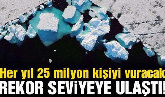 Bilim insanları Grönland'daki buzul erimesinin geçen yıl rekor seviyeye ulaştığını söyledi