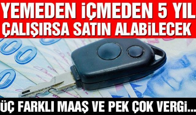 Son ÖTV zammıyla birlikte sıfır otomobil almak çok zorlaşırken vatandaşlar aylarca otomobilin vergisi için aylarca da otomobilin ücretini ödemek için çalışıyor