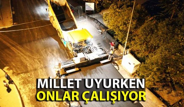 Zonguldak Merkez Mithatpaşa Mahallesi Bülent Ecevit Caddesinde asfaltlama çalışmaları başladı