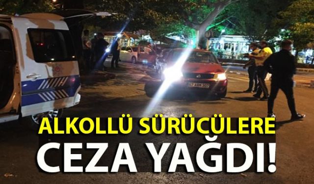 Zonguldak'ın Ereğli ilçesinde alkol denetimi yapan trafik ekipleri alkollü sürücülere ceza yağdırdı