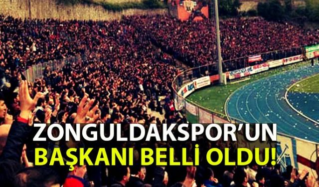 Zonguldak Kömürspor'un başkanı belli oldu