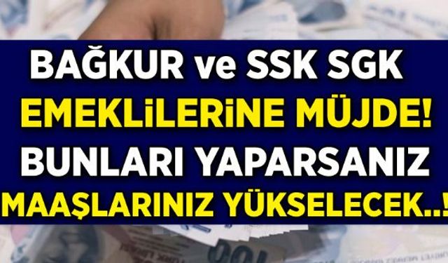 Günümüzde farklı meslekler için faaliyetlerini sürdüren pek çok vatandaş emekli olmak için gerekli günü tamamlamaya çalışıyor