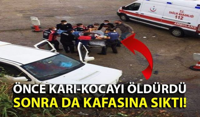 Zonguldakın Alaplı ilçesinde iki kişiyi öldüren zanlı intihar etti