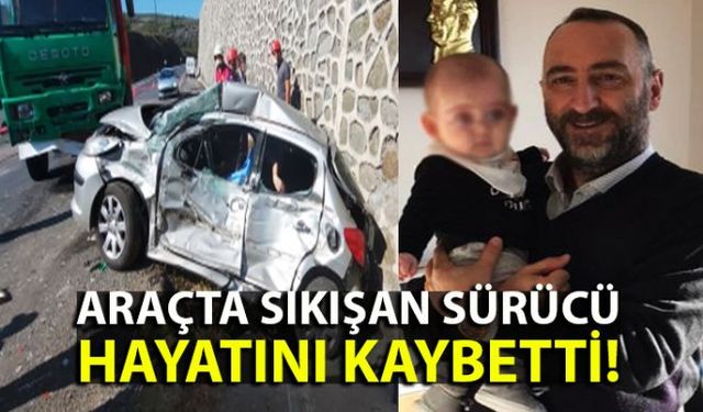 Zonguldak'ın Ereğli ilçesinde meydana gelen trafik kazasında 2 kişi hafif yaralanırken, 1 kişi olay yerinde hayatını kaybetti