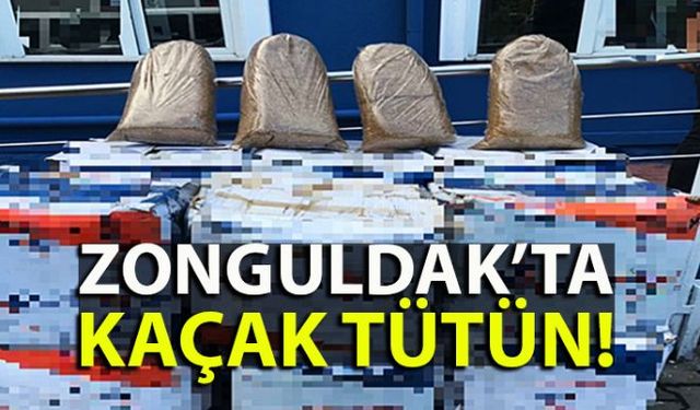 Zonguldak İl Emniyet Müdürlüğü Kaçakçılık ve Organize Suçla Mücadele Büro Amirliği ekipleri tarafından düzenlenen operasyonda 380 kilo kıyılmış açık tütün ele geçirildiği bildirildi