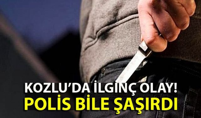 Kozlu ilçesine bağlı Lapis sokak üzerinde kavga çıktığı ihbarı üzerine polis ekipleri harekete geçti