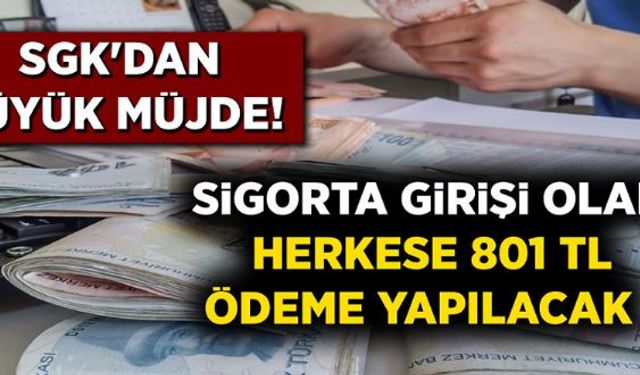 SGKdan vatandaşa çok sayıda ödeme yapıldı