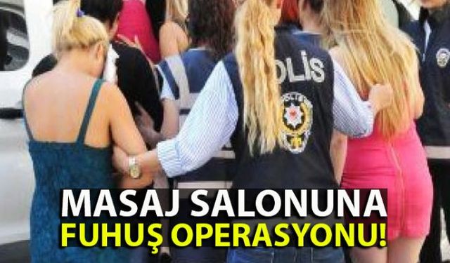 Zonguldakın Ereğli ilçesi Emniyet Müdürlüğü Asayiş Büro Amirliği ekiplerince ilçede faaliyet gösteren Masaj Salonuna fuhuş operasyonu gerçekleştirildiği öğrenildi