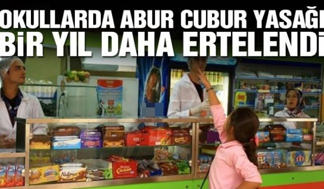 Çocukların sağlığını tehdit eden hazır gıdalara karşı düşünülen okul gıdası logosu uygulaması bir yıl ertelendi