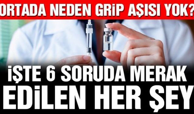 Corona virüsünün kış aylarında daha fazla bulaşıcı olacağı endişesiyle vatandaşlar grip aşısı yaptırmak için soluğu eczanelerde aldı ancak yeterli grip aşısı yok