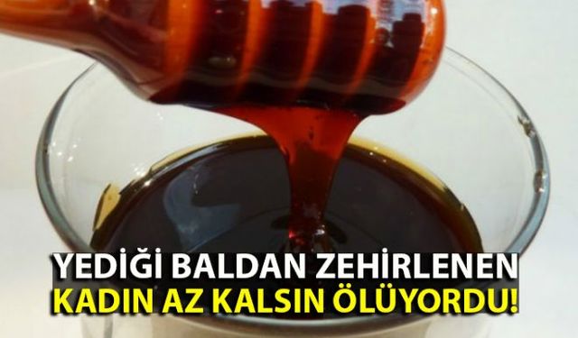 Zonguldak'ın Ereğli ilçesinde 61 yaşındaki kadın yediği baldan zehirlendi